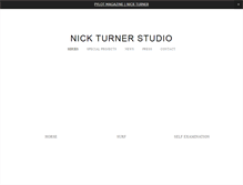 Tablet Screenshot of nickturnerstudio.com